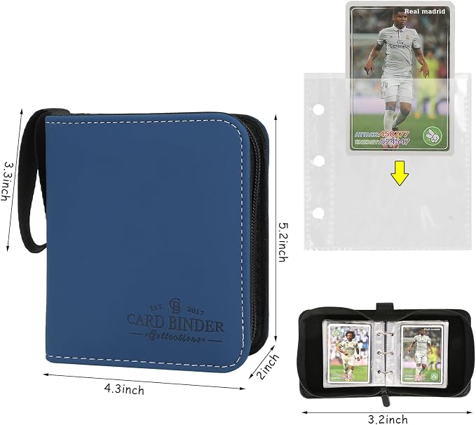 Trading Card Binder, Card Collection Binder Album Folder - Image 4