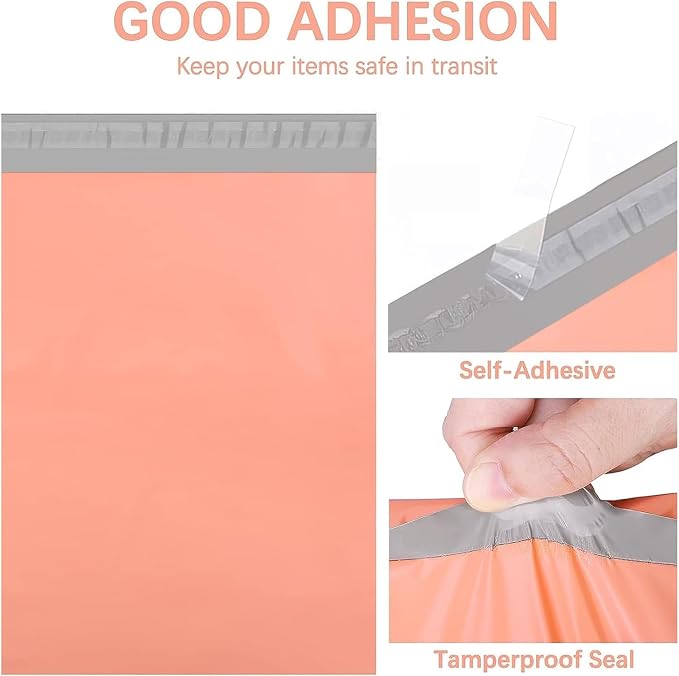 Metronic Poly Mailers 12X15.5 500Pack, Strong Adhesive Shipping Envelopes - Image 3