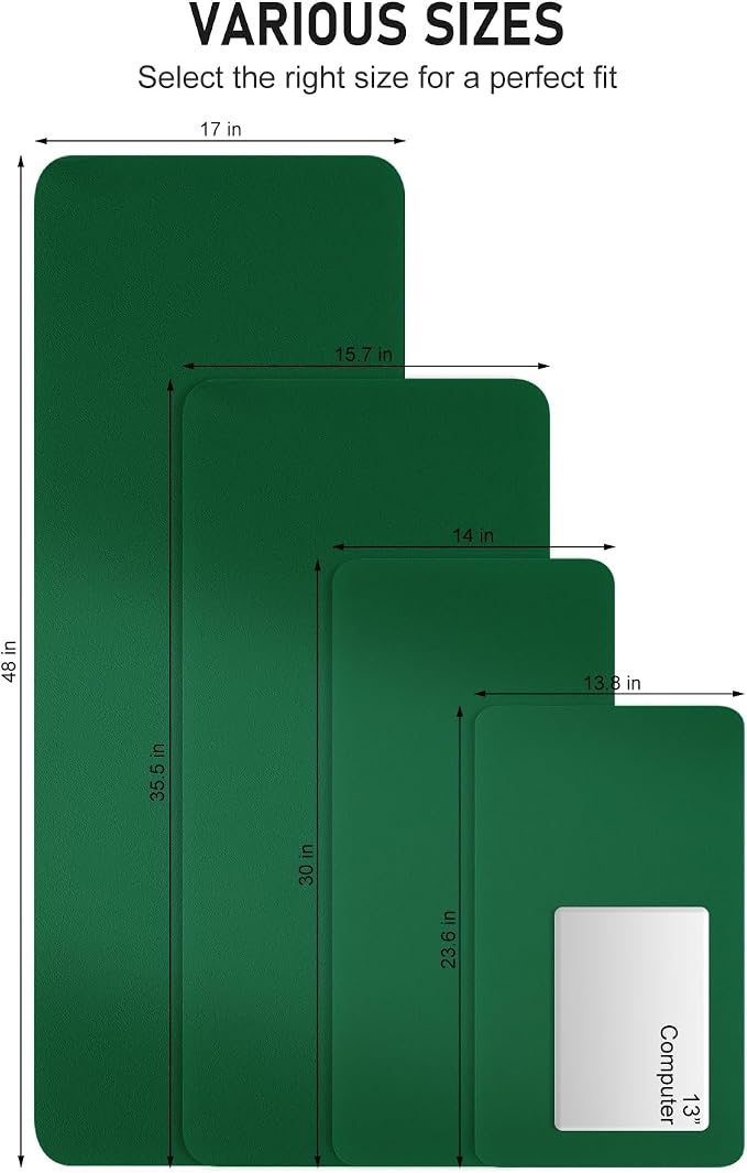 Desk Pad, Waterproof Laptop Computer Writing Mat - Image 6