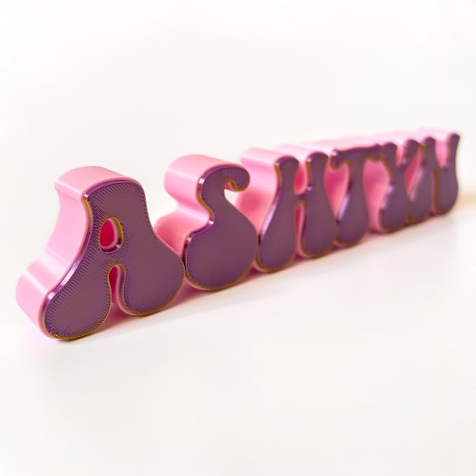 Personalized Desk Name Plate, 3d Printed Name Sign, Custom Name Plate, - Image 7