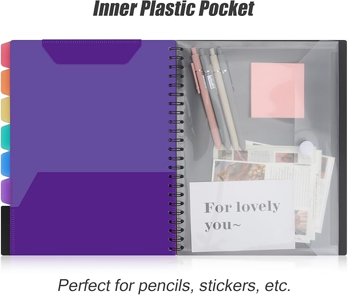 Uquelic Clipboard with Folder Organizer, 12 Pockets Project Organizer - Image 4