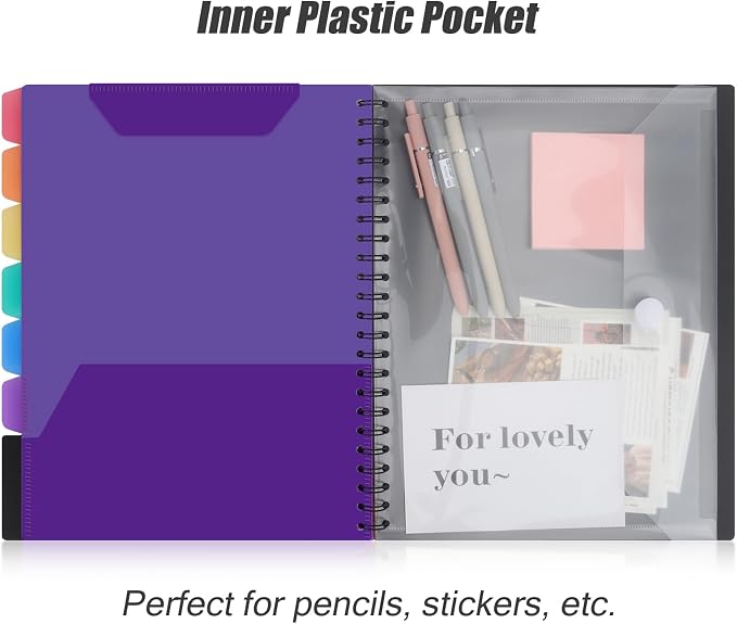 Uquelic Clipboard with Folder Organizer, 12 Pockets Project Organizer - Image 4