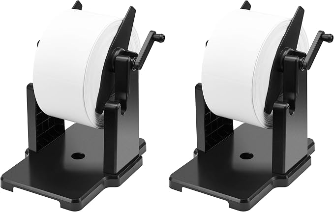 MUNBYN External Rolls Label Holder, 2 in 1 Fan-Fold Stack Paper Holder by MUNBYN