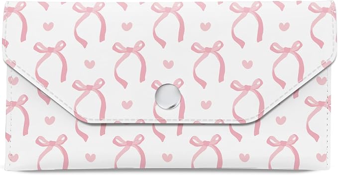 Cash Envelope Wallet Cute PU Leather Envelopes Bag by Unknown
