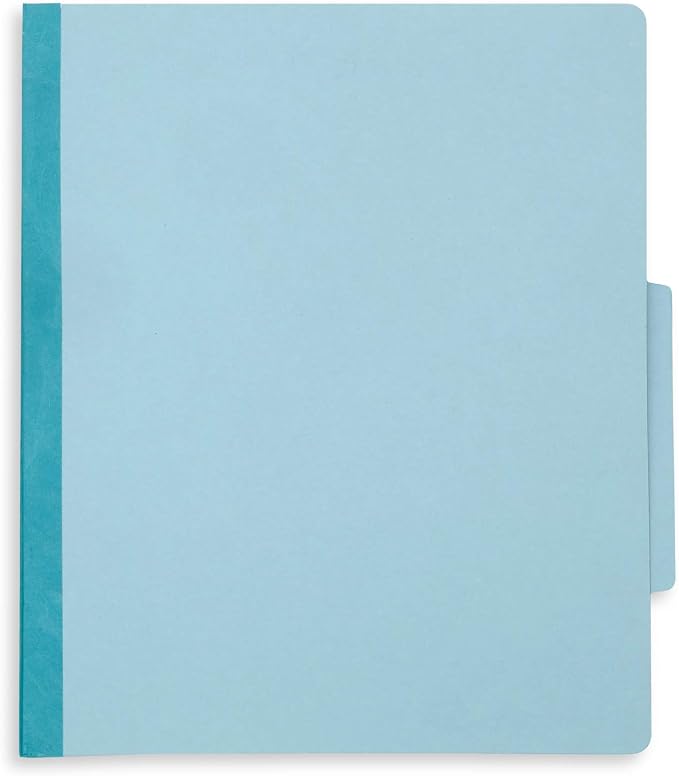 10 Blue Classification Folders - Image 4