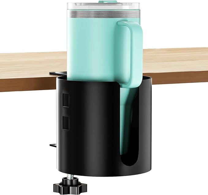 Deeper Desk Cup Holder, OOKUU Anti-Spill Cup Holder by OOKUU