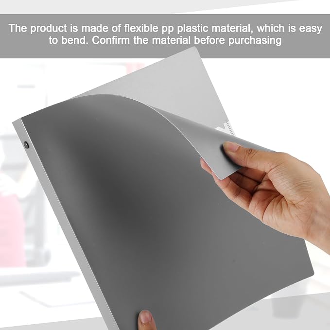 Henoyso 16 Pcs 3 Ring Binder 0.5 Inch Round Fits Letter Size 8.5'' x 11'' Paper - Image 2