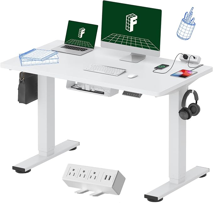 FLEXISPOT EN2 Whole-Piece Standing Desk by FlexiSpot