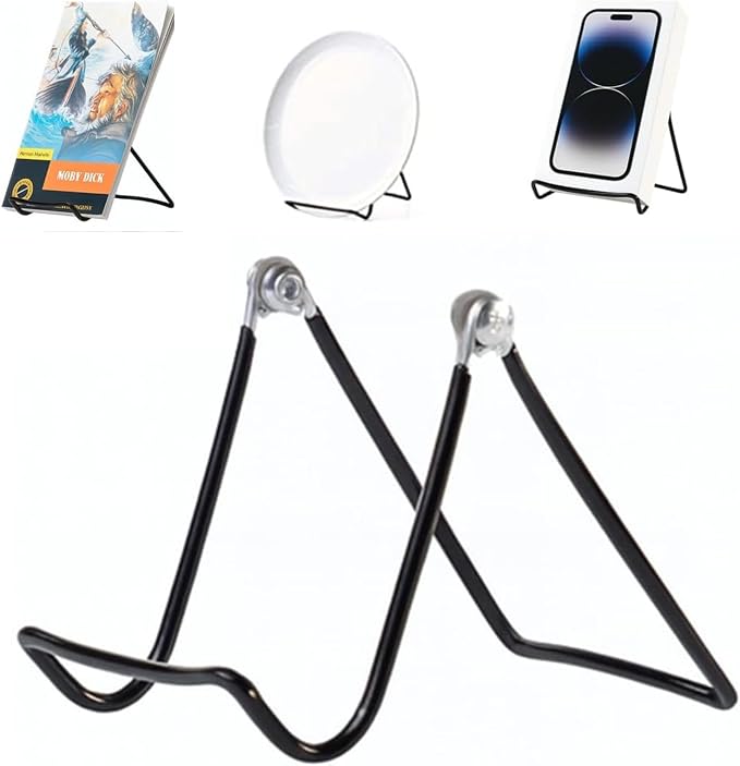 KINGDOM SOLUTIONS MADE IN USA 12-Pack Adjustable Black Metal Easels by KINGDOMSOLUTIONS