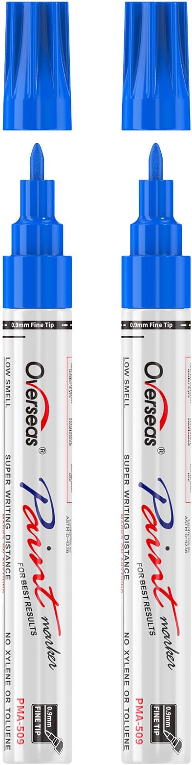 Overseas Oil-Based Fine Tip Paint Marker Pen by Overseas