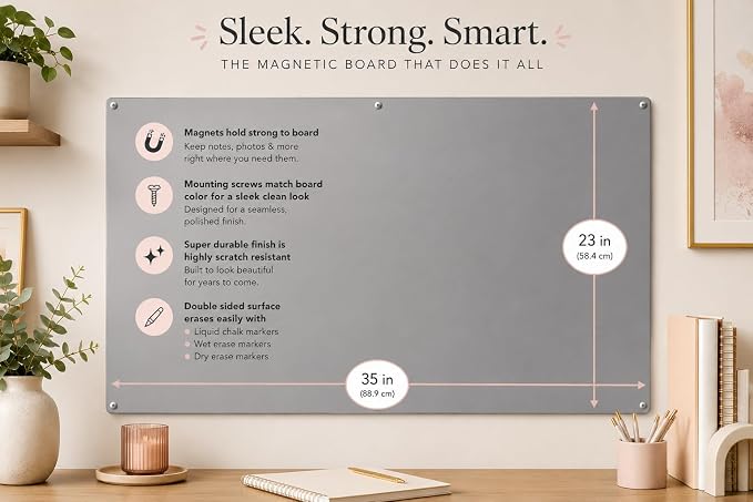 Large Magnetic Board for Wall - Image 2