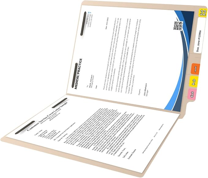 Ecom Folders End Tab Manila File Folders - Image 6