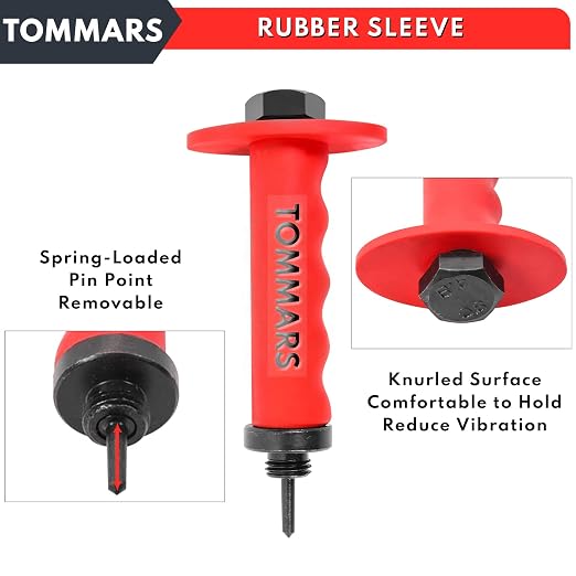 TOMMARS Hollow Punch Kit with Pin Point Punch Shaft Hole Cutter Set Gasket - Image 4