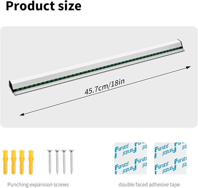 4 Pack 18 Inch Aluminum Ticket Holder - Image 8