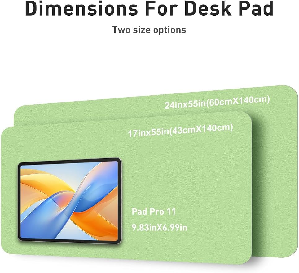 Aothia Faux Leather Desk Mat - Image 5