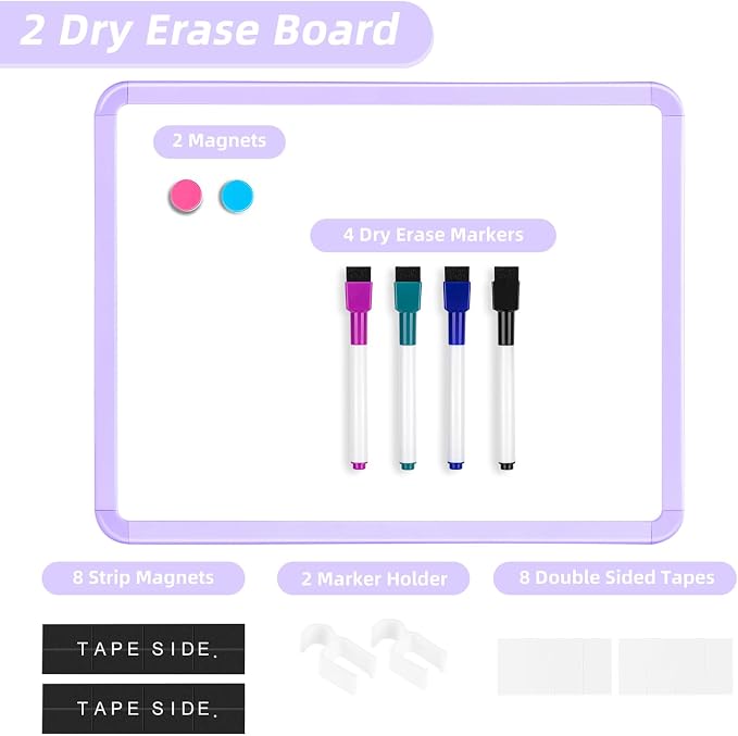VUSIGN Small White Board Dry Erase - Image 6