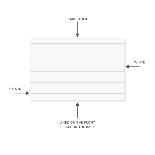 C-Line 4” x 6” Index Cards - Image 4