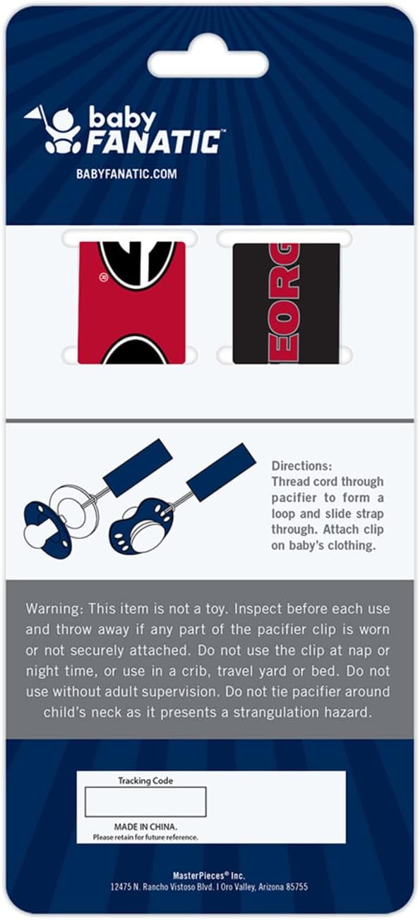 BabyFanatic Officially Licensed Unisex Pacifier Clip 2-Pack - Image 3