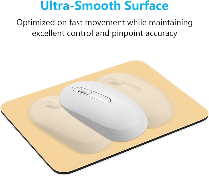 Dapesuom Small Mouse Pad, 6 x 8 Inch Thick Rubber Premium-Textured Non-Slip - Image 5