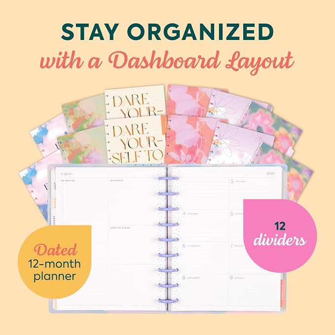 Happy Planner Disc-Bound Planner July 2026–June 2027, Includes 3 Extra Months - Image 3