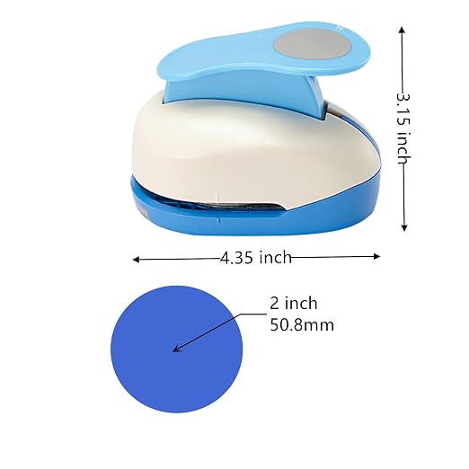 2 Inch Circle Punch 50.8mm Circular Cutter Tool Circle Hole Punch Handmade - Image 3