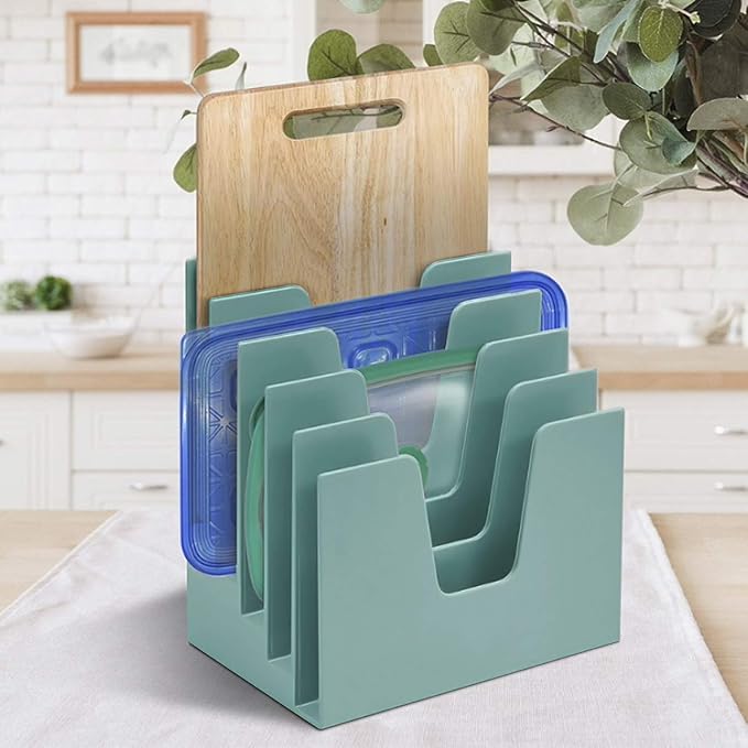 Acrimet 5 Section Incline File Sorter Organizer, Desktop Mail Holder, - Image 8