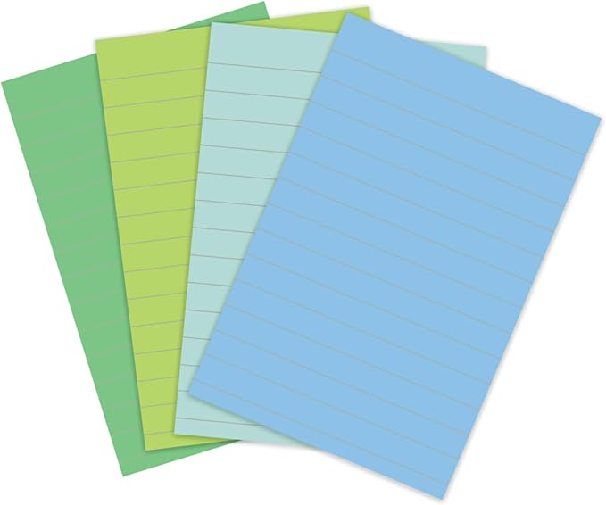 Post-it 100% Recycled Super Sticky Notes, 3 x 3 in, 6 Lined Pads | School - Image 10