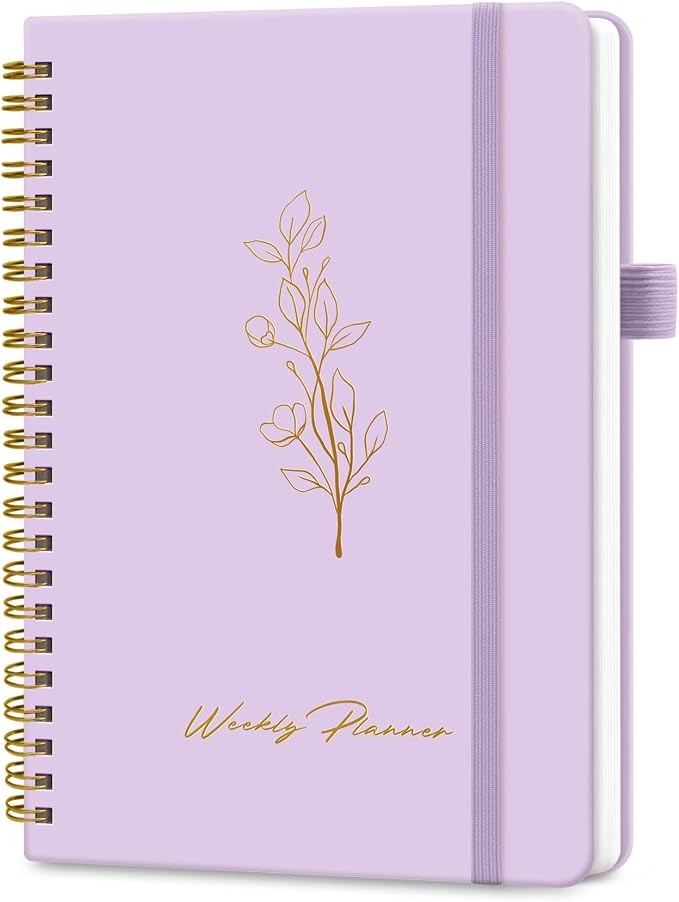 Taja Undated Weekly Planner, Weekly To Do List Notebook by Taja