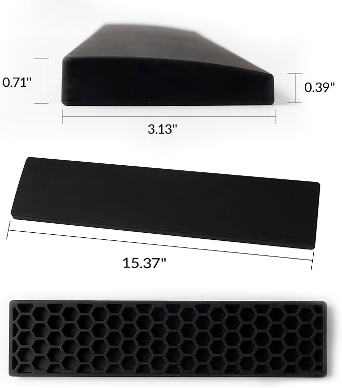Ergonomic Silicone Wrist Rest for Keychron K4 Pro / K4 Max / Q5 / V5 / V5 Max - Image 2