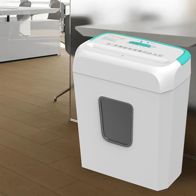 Bonsaii High Security Shredding Paper Shredder, 6-Sheet Cross-Cut, Credit Card - Image 7