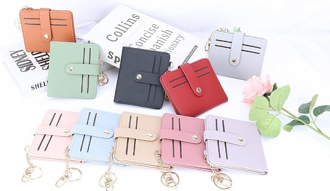 Airkit Small Wallet Women RFID, PU Leather Card Holder - Image 8
