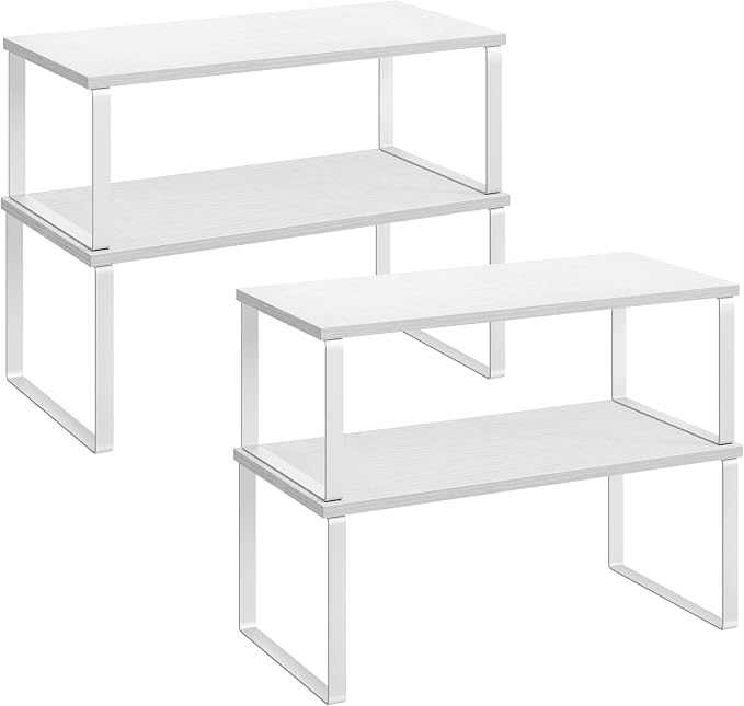 SONGMICS Cabinet Organizer Shelf, Kitchen Storage, Spice Rack, Expandable by Unknown