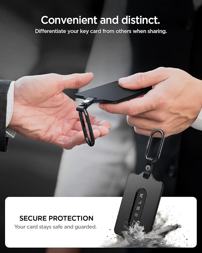 Spigen Key Card Holder for Tesla | Tesla Model Y/S/3/X Accessories | - Image 4