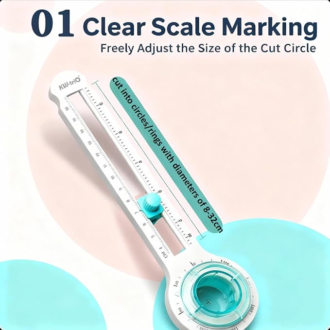 Circle Cutter, Adjustable Circle Paper Cutter - Image 3