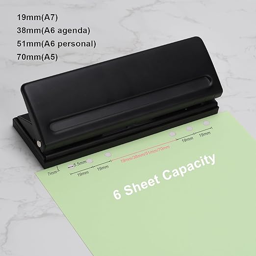 Adjustable 6-Hole Punch - Image 4