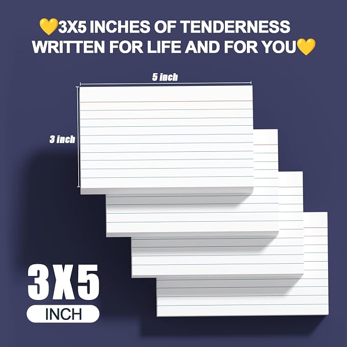 Index Cards 3x5 Inch - Image 2