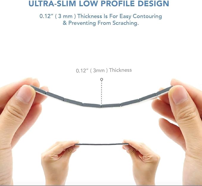 CKAuto 1/2oz, Ultra Slim Low Profile, Adhesive Stick On Wheel Weights, 12 oz/ - Image 5