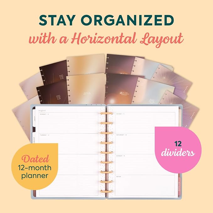 Happy Planner Disc Bound Planner July 2026–June 2027, Includes 3 Extra Months - Image 3
