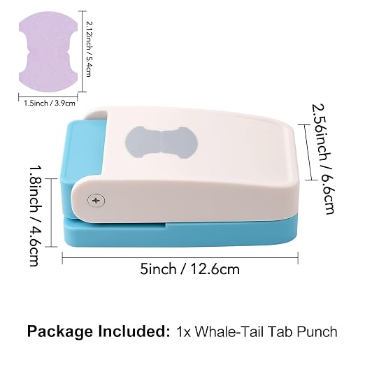 1.5 inch Tab Punch, Rounded Tab Shaped Punch - Image 2
