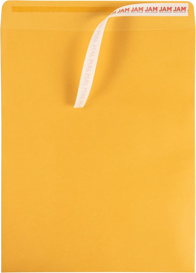 JAM PAPER 11 1/2 x 14 1/2 Open End Catalog Commercial Envelopes - Image 2