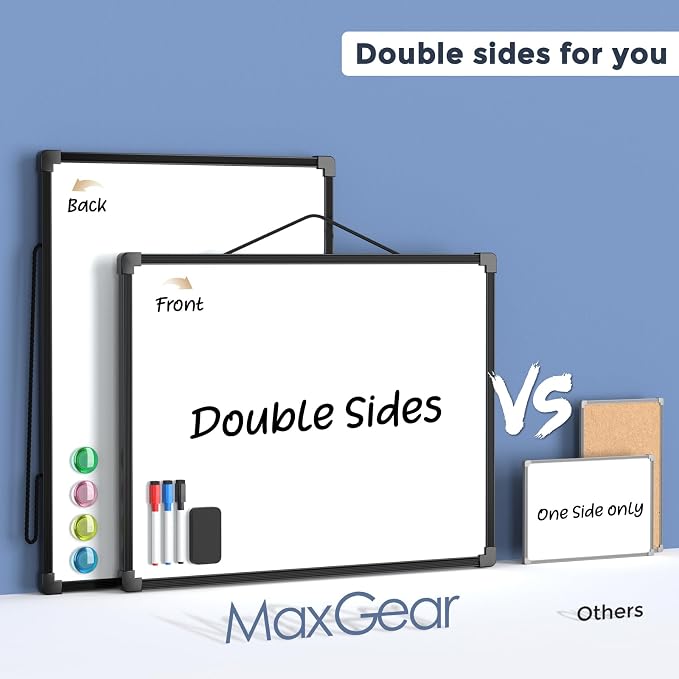 MaxGear Double-Sided Dry Erase Board - Image 4