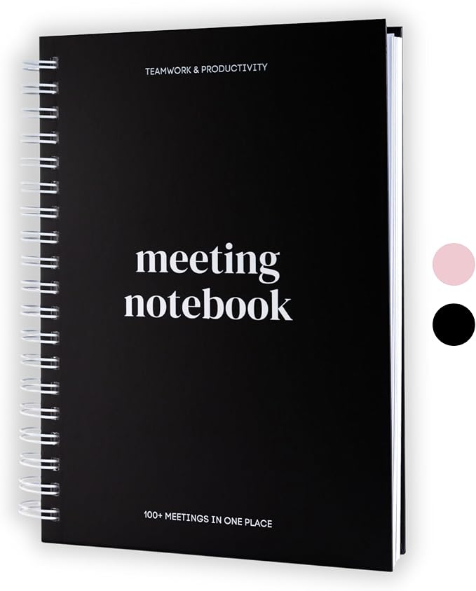 Lamare Meeting Notebook for Work Organization – Perfect Work Notebook for Note by Lamare