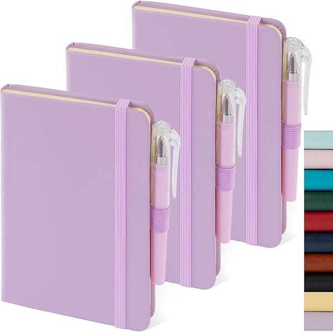 NIRMIRO Purple Small Notebook Journal by NIRMIRO