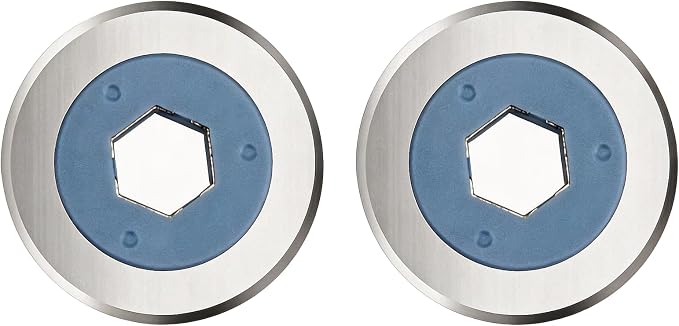 2Pcs B-01 Professional Rotary Trimmer Replacement Straight Blade Compatible by Unknown