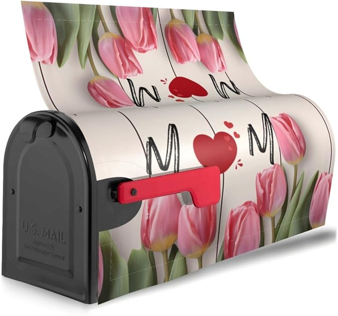 Ouqiuwa Custom Welcome Magnetic Mailbox Cover, Mailbox Wrap Decorative - Image 3