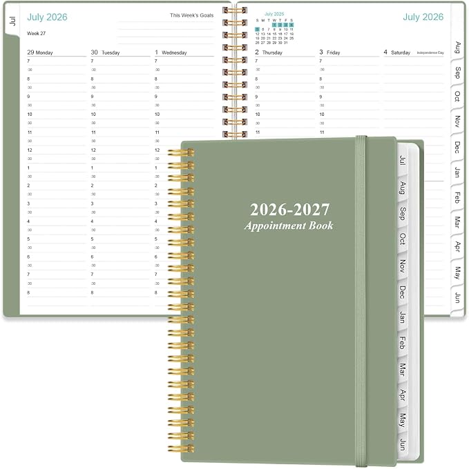 2026-2027 Appointment Book & Planner by Heveboik