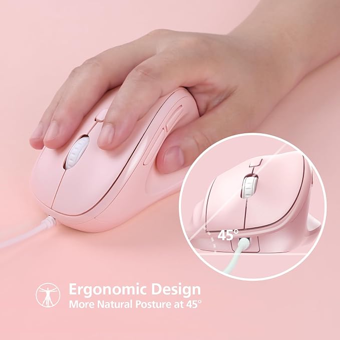 Micropack Ergonomic Mouse Wired - Image 4