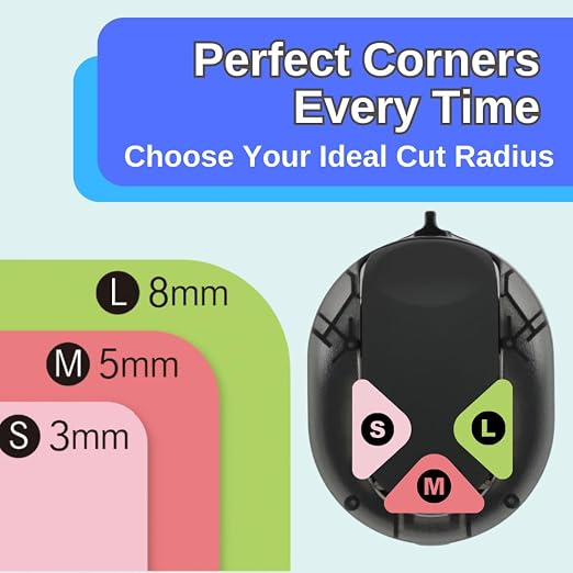 Sunstar Stationery Corner Cutter Kadomaru PRO NEO Black - Image 5