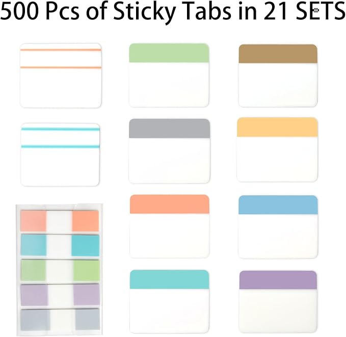 Sticky Index Tabs Book Page - Image 5