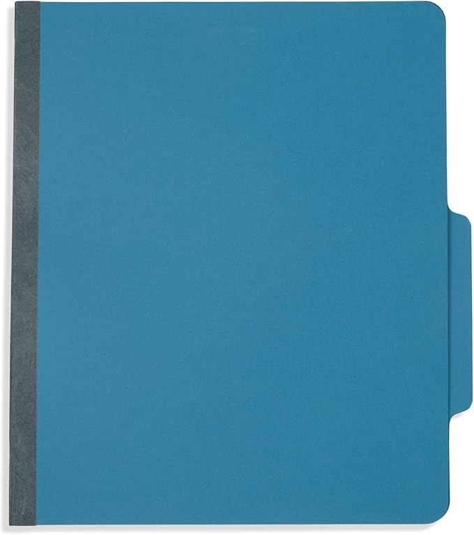 Blue Summit Supplies Dark Classification Folders, 3 Dividers, Letter Size - Image 5